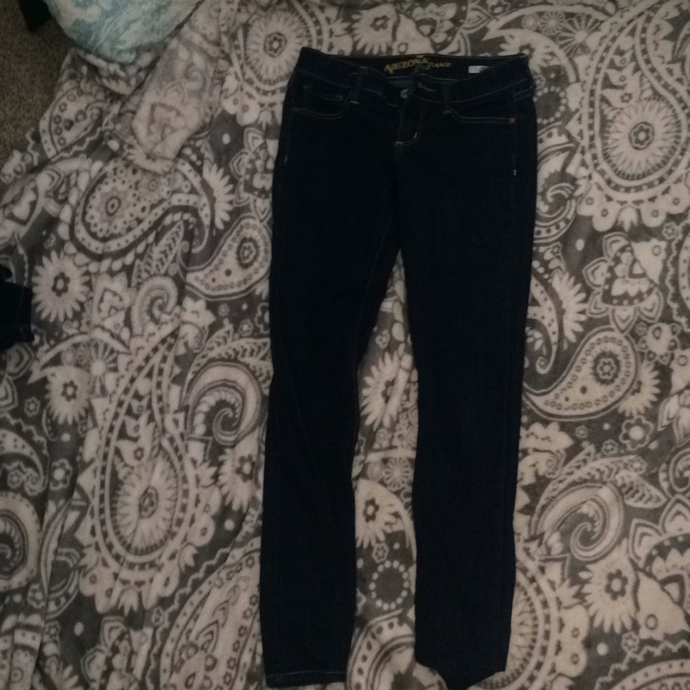 Arizona dark blue super skinny jeans